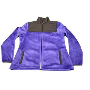 FILA Sportswear Activewear Track Jacket Women's Large Purple Full Zip
